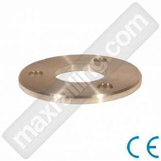 Основа на колонка от тръба 42,4х2мм./за заварка/. Неръждаема стомана. AISI 304. Сатенирана.