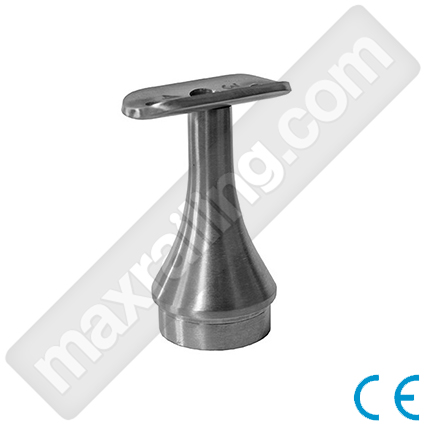 Права връзка за тръба Ø42,4х2мм. към тръба Ø42,4мм. Неръждаема стомана AISI 304. Сатенирана.